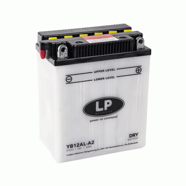 Акумулятор Landport YB12AL-A2 з електролітом для Aprilia/BMW/Yamaha