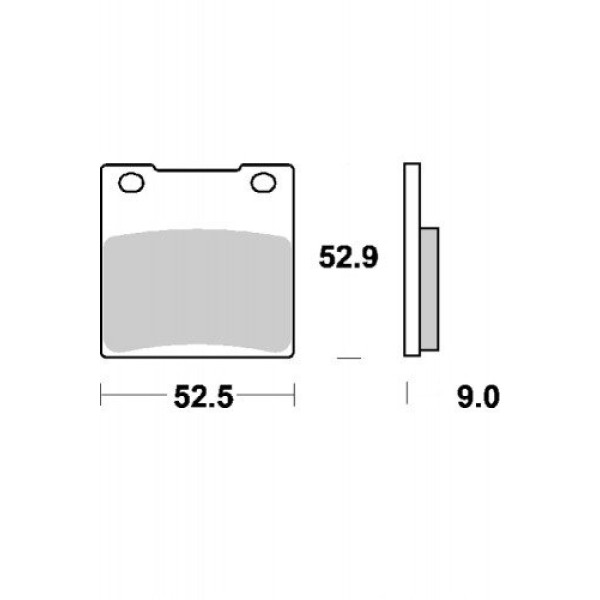 гальмівні колодки SBS 556 DC