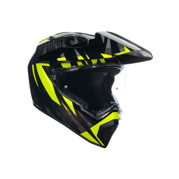 Шолом adventure AGV AX9 Steppa сірий-флюо