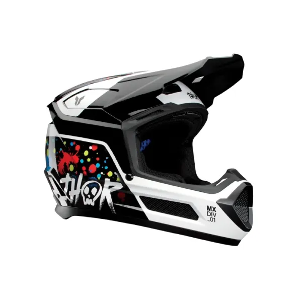 Дитячий ендуро шолом Thor Fleet Splat чорний