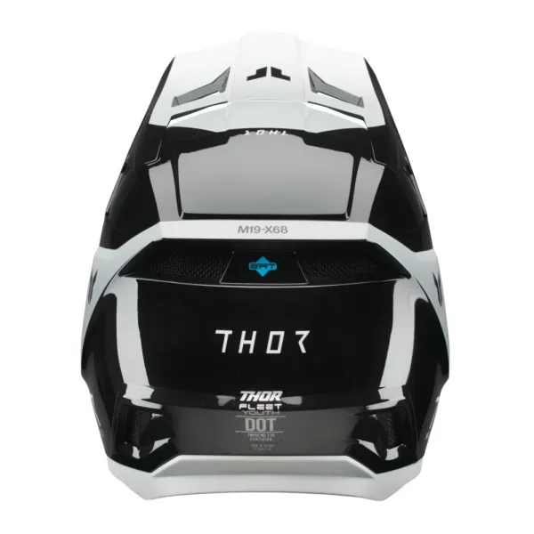 Дитячий ендуро шолом Thor Fleet Storm чорний-білий