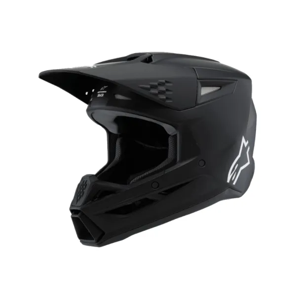 Дитячий ендуро шолом Alpinestars SM3 Solid чорний