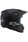 Дитячий ендуро шолом Alpinestars SM3 Solid чорний