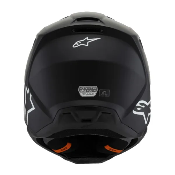 Дитячий ендуро шолом Alpinestars SM3 Solid чорний
