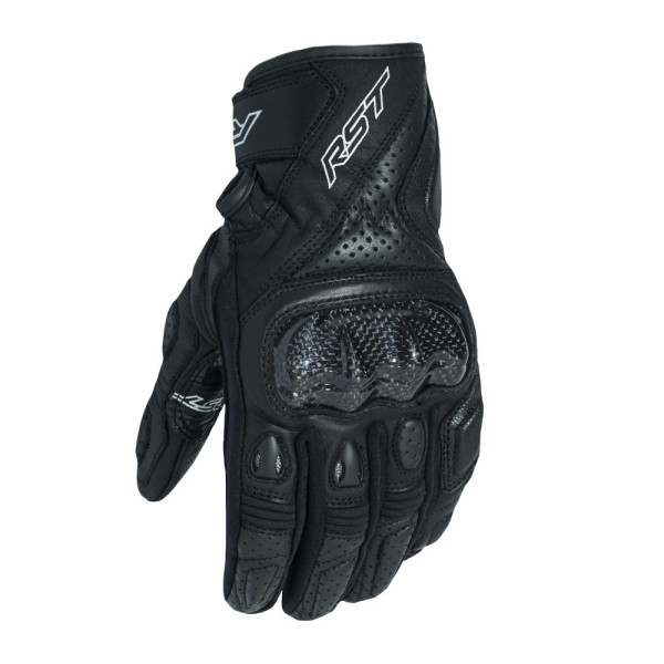 Мотоциклетні рукавички шкіряно-текстильні Rst Stunt III CE чорні