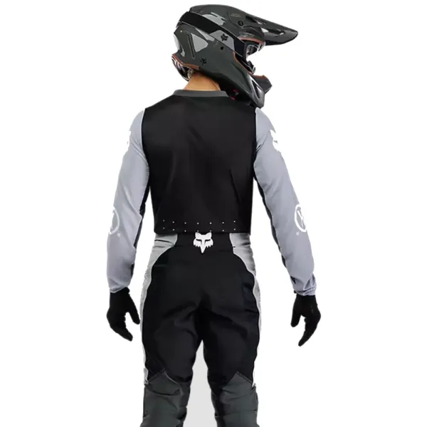 Блуза ендуро Fox Ranger Air Offroad чорна-сіра