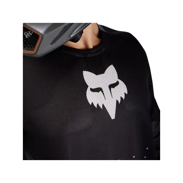 Блуза ендуро Fox Ranger Air Offroad чорна-сіра