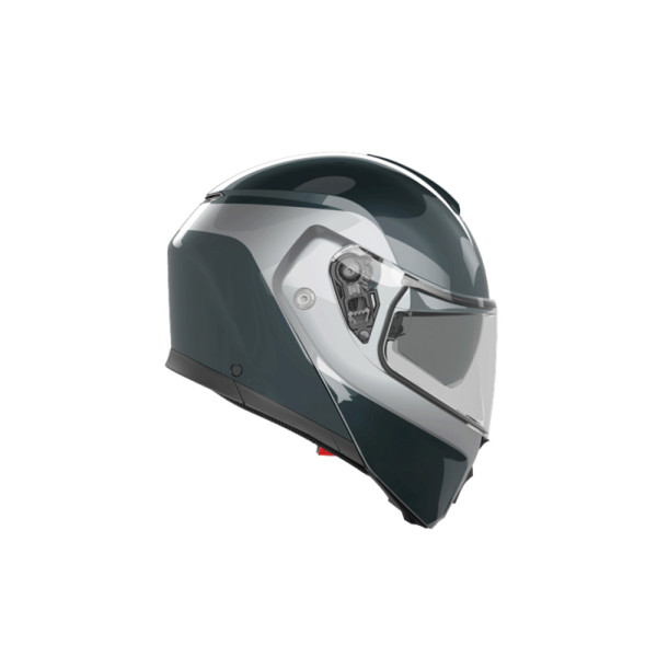Шолом модулярний AGV Streetmodular Levico сірий-сріблястий