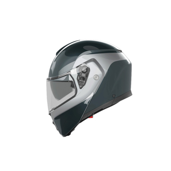 Шолом модулярний AGV Streetmodular Levico сірий-сріблястий