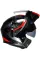 Модулярний шолом AGV Streetmodular Ledro чорний-червоний