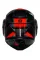 Модулярний шолом AGV Streetmodular Ledro чорний-червоний