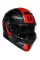 Модулярний шолом AGV Streetmodular Ledro чорний-червоний