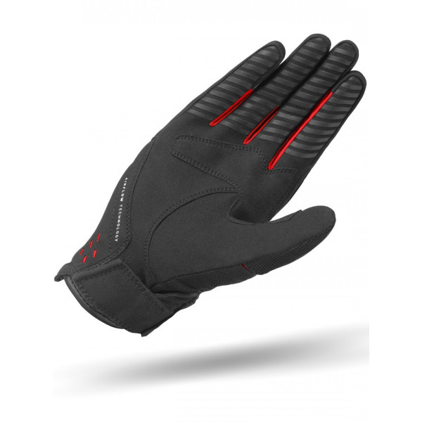 Жіночі мотоциклетні рукавички Shima One Evo чорні-червоні