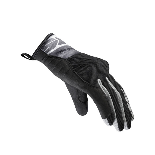 Жіночі мотоциклетні рукавички Spidi Flash-KP чорні-сірі