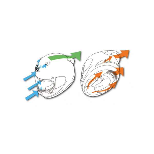 Шолом інтегральний Arai Quantic Robotik чорний