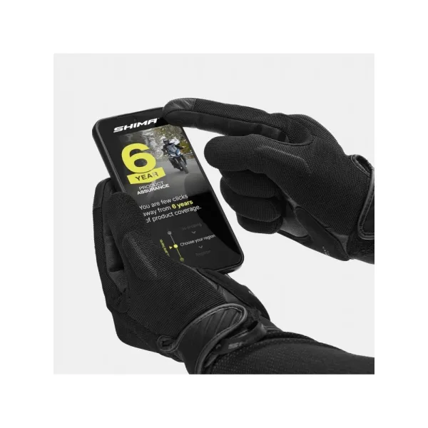 Жіночі мотоциклетні рукавички Shima Sonic чорні