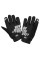 Кросові рукавички 100% Brisker чорні
