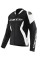 Жіноча мотокуртка шкіряна Dainese Racing 5 чорна-біла