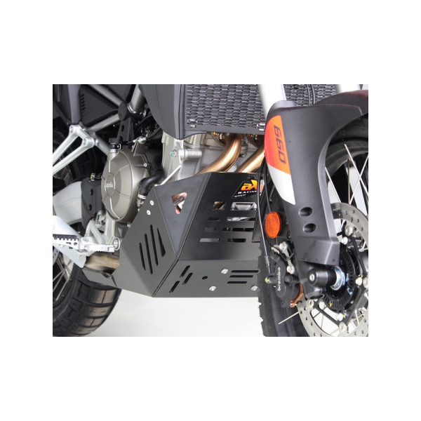 Плита під двигун AXP Racing Adventure для Aprilia Tuareg 660 (20-24) з захистом підйомника чорна
