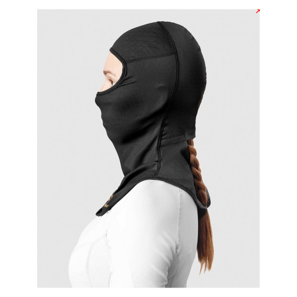Мотоциклетна термоактивна балаклава Redline Outlast 2.0 з місцем для хвоста чорна