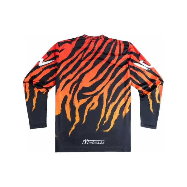 Блуза ендуро Icon Rad Dawn чорна-оранжева