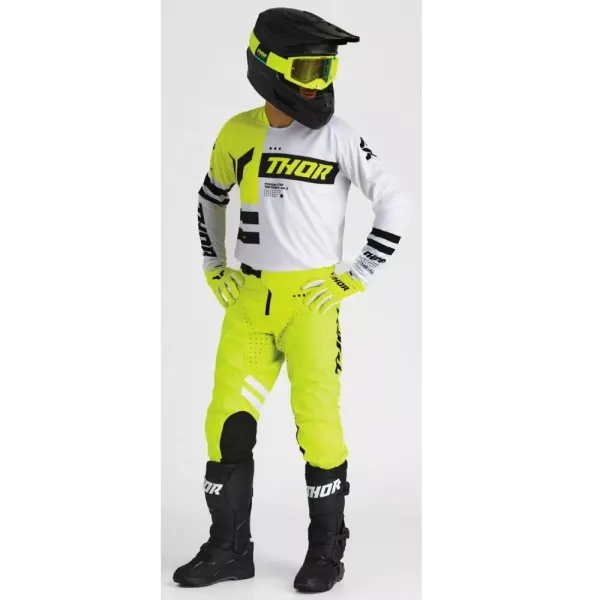 Блуза ендуро Thor Launchmode Dozer жовто-чорна