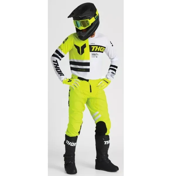 Блуза ендуро Thor Launchmode Dozer жовто-чорна