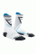 Короткі мотоциклетні шкарпетки Dainese Dry Mid біло-чорно-сині