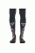 Довгі мотоциклетні шкарпетки Dainese Thermo Long чорні-червоні