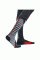 Довгі мотоциклетні шкарпетки Dainese Thermo Long чорні-червоні