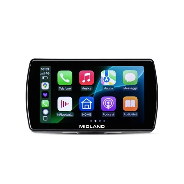 Мотоциклетний дисплей Midland BikePlay Pro чорний