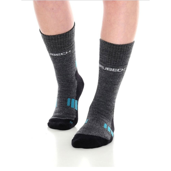 Жіночі шкарпетки Brubeck Trekking Light чорні-сині