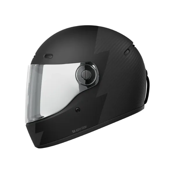 Інтегральний шолом John Doe One Signature чорний-сірий матовий