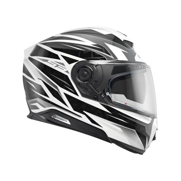 Інтегральний шолом Schuberth S3 Thunder чорний-білий глянець