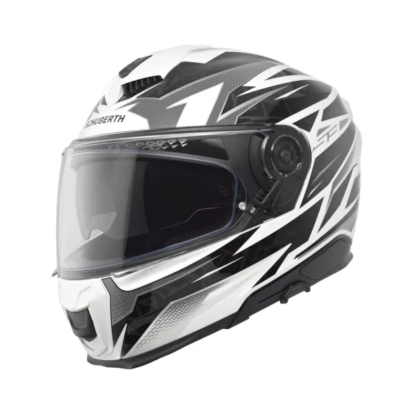 Інтегральний шолом Schuberth S3 Thunder чорний-білий глянець