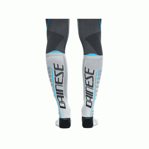 Довгі мотоциклетні шкарпетки Dainese Dry Long біло-чорно-сині