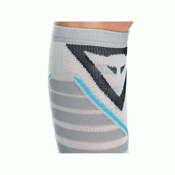 Довгі мотоциклетні шкарпетки Dainese Dry Long біло-чорно-сині