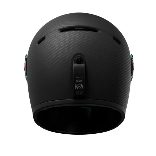 Інтегральний шолом John Doe One Frozen Carbon чорний