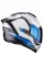 Інтегральний шолом Scorpion EXO-1500 AIR Arena біло-блакитний