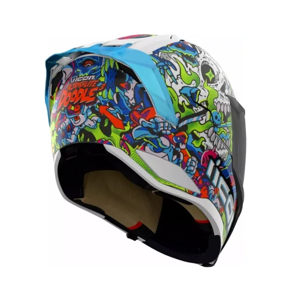 Інтегральний шолом Icon Ultraflite MIPS Doodle 3