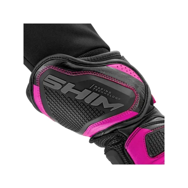 Жіночі мотоперчатки Shima RS-3 рожеві