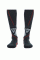 Короткі мотоциклетні шкарпетки Dainese Thermo Mid чорні-червоні