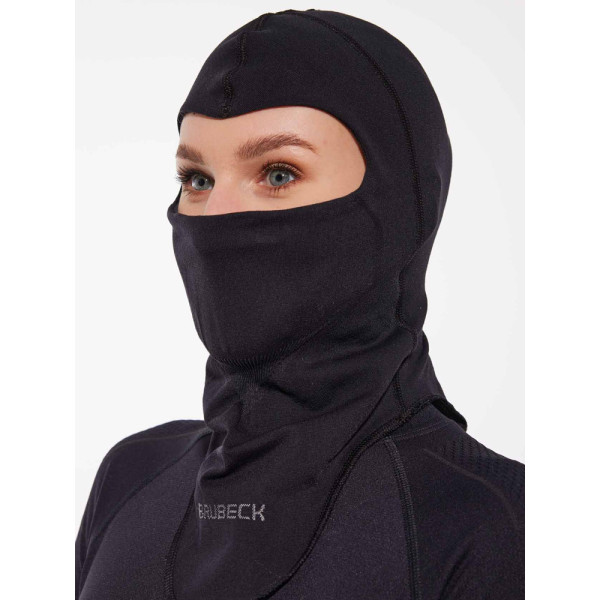 Мотоциклетна балаклава Brubeck Cooler з мембраною чорна