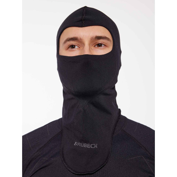 Мотоциклетна балаклава Brubeck Cooler з мембраною чорна