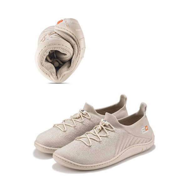 Жіночі черевики Brubeck Barefoot Merino бежеві