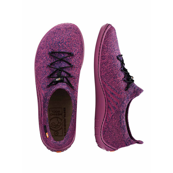 Жіночі черевики Brubeck Barefoot Merino рожеві