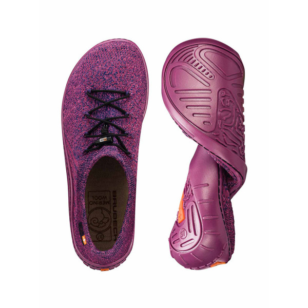 Жіночі черевики Brubeck Barefoot Merino рожеві