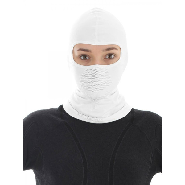 Мотоциклетна балаклава Brubeck біла