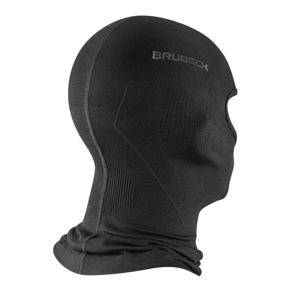 Мотоциклетна балаклава Brubeck Cooler unisex, чорна