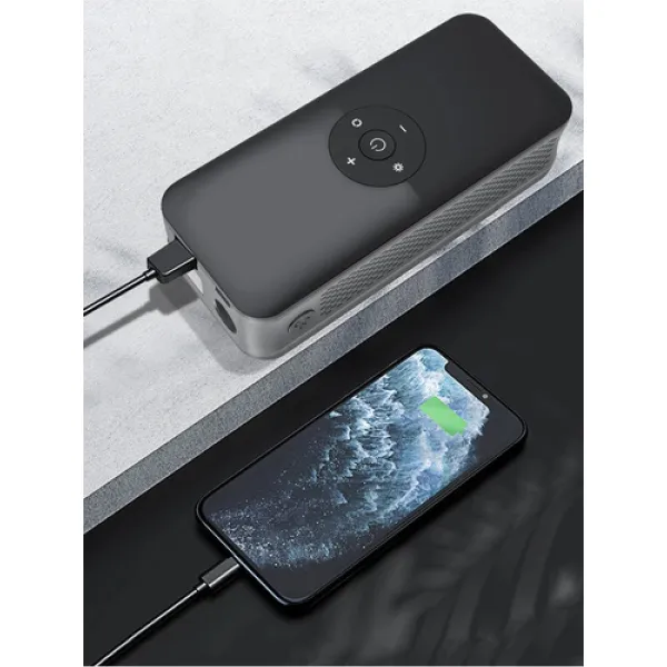 Компресор з акумулятором FreedConn з вбудованою LED-лампою